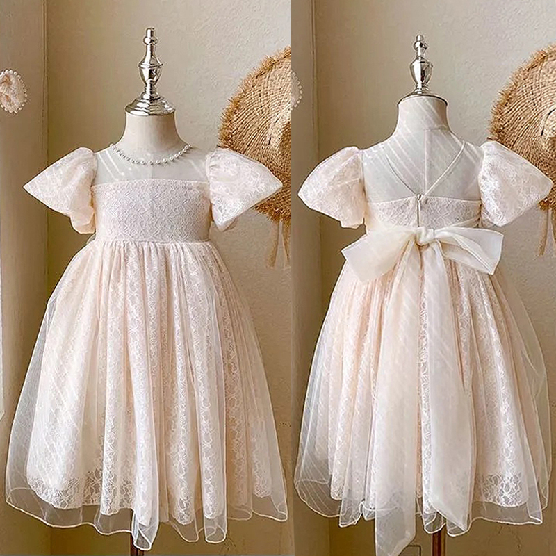 Baby Xmas Clothing - 2026 Baby Girls Dress Sweet Lace