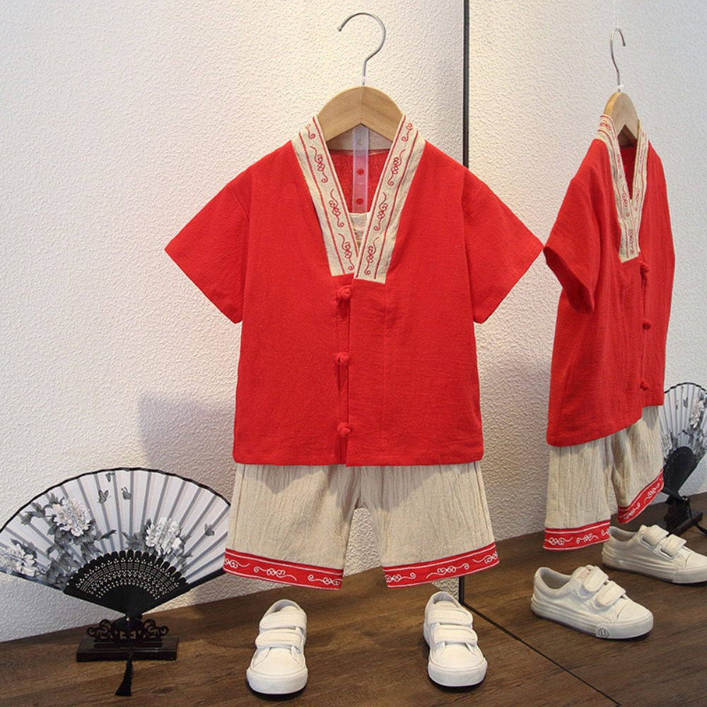 Baby Clothing Deals - Boys' Hanfu Baby Ethnic Style Casual