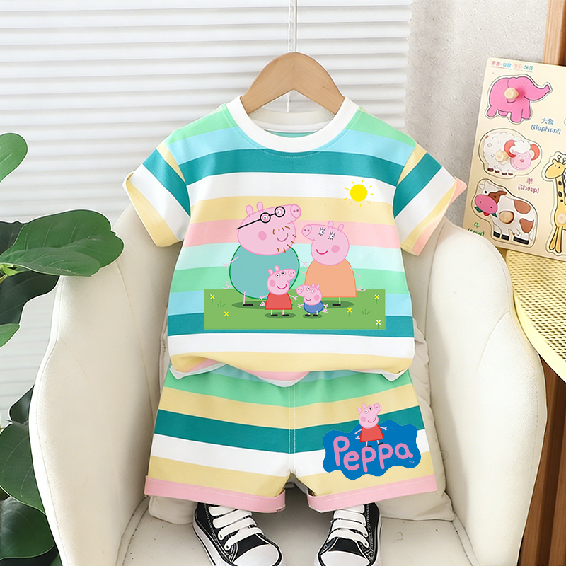 Baby Clothing Model - Peppa Pigs Girl boy Summer T