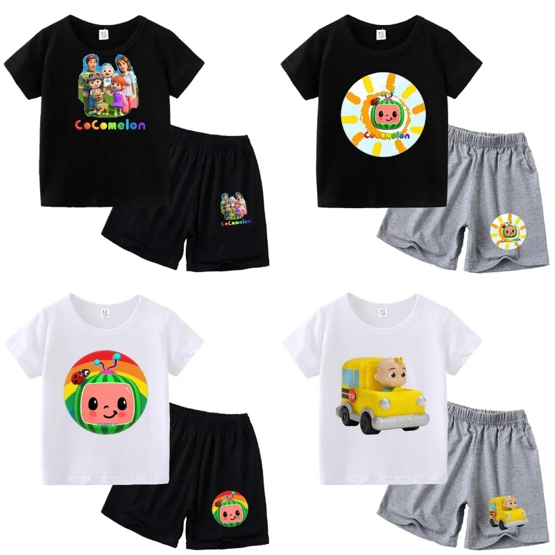 Baby Clothing Deals - Cocomelons Summer Kid Clothes Set Baby