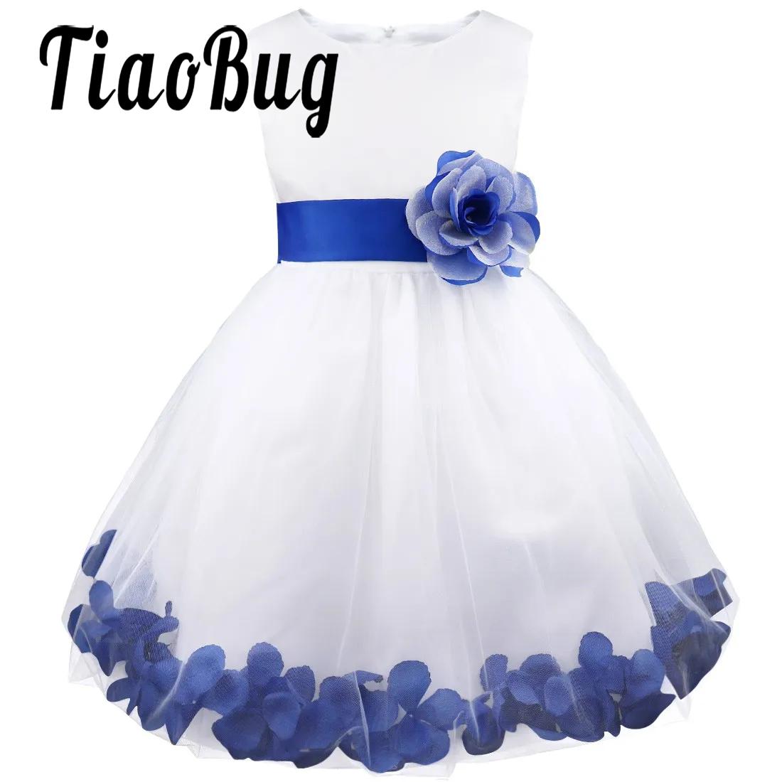 Baby Clothing Dresser - Baby Kids Girls Bowknot Flower Girl