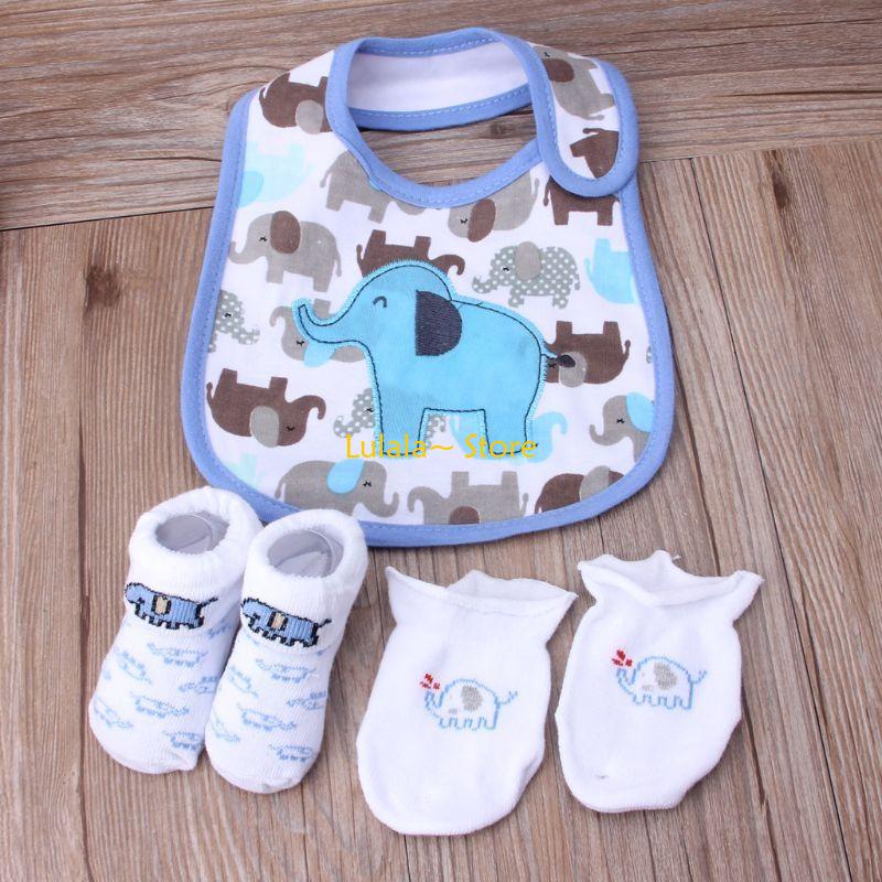 Y4QA Bibs Socks Gloves 0-6 Mon - Baby Mittens Scratch recensie en prijs
