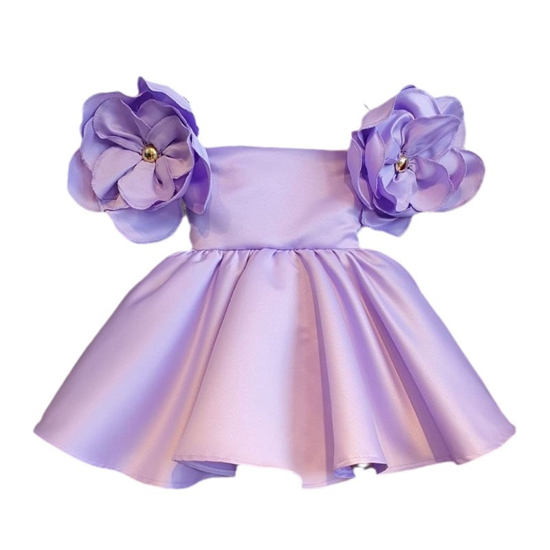 New Fashion Flowers Girls Dres - Baby Xmas Clothing recensie en prijs