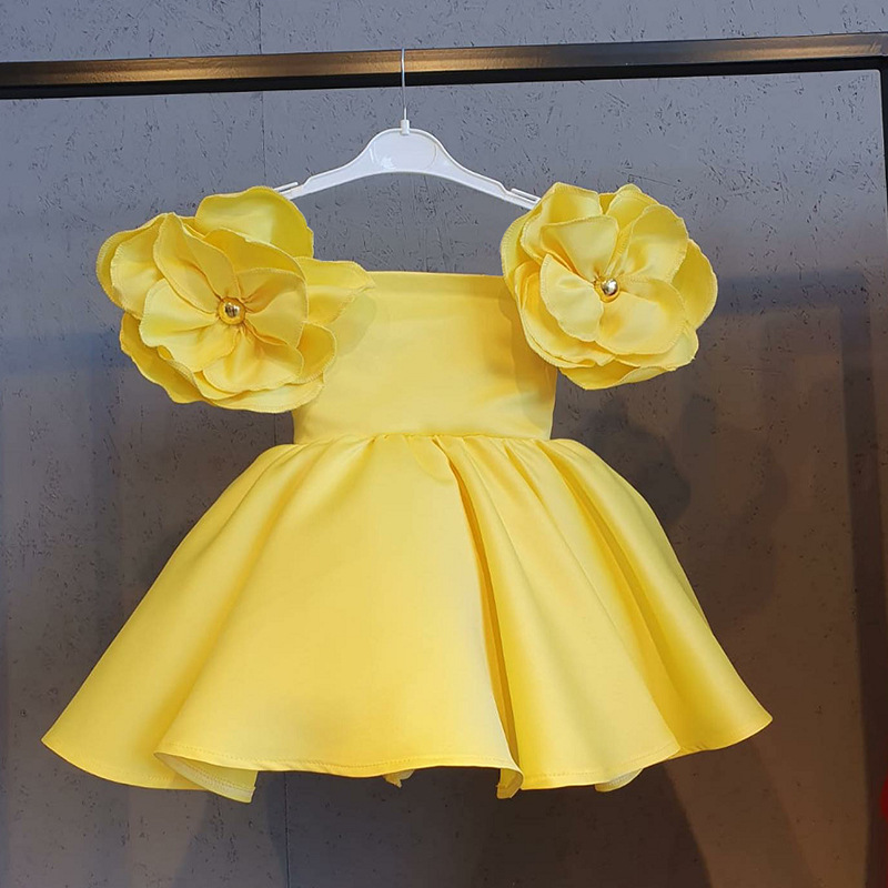 New Fashion Flowers Girls Dres - Baby Xmas Clothing recensie en prijs