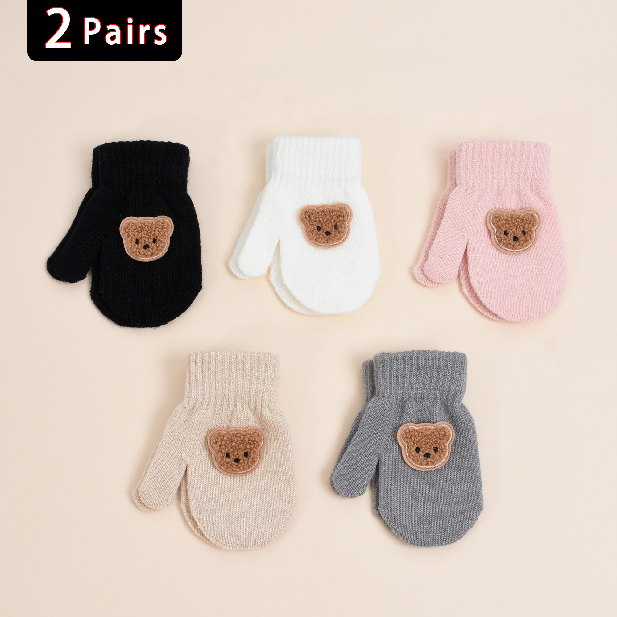 【2 Pairs】High-Elasticity Knitt - Baby Mittens Scratch recensie en prijs