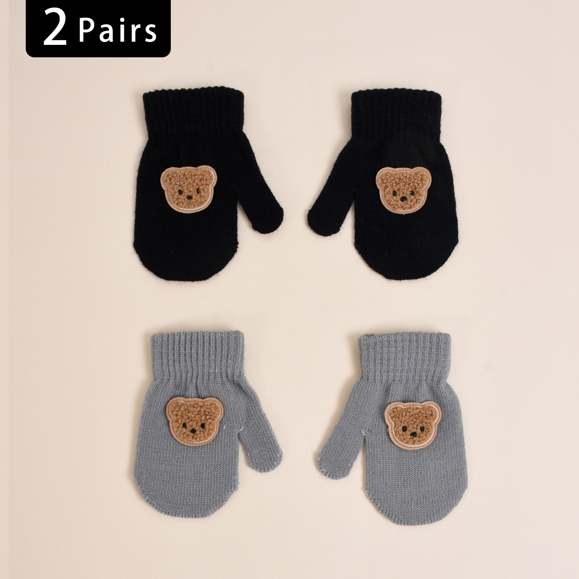 【2 Pairs】High-Elasticity Knitt - Baby Mittens Scratch recensie en prijs