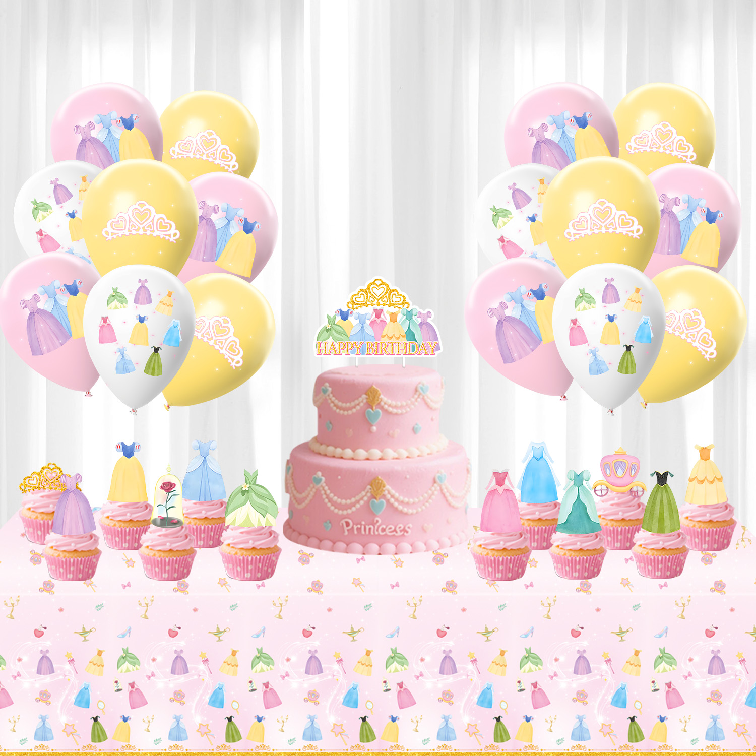 Princess Dress Girls Birthday  - Baby Xmas Clothing recensie en prijs