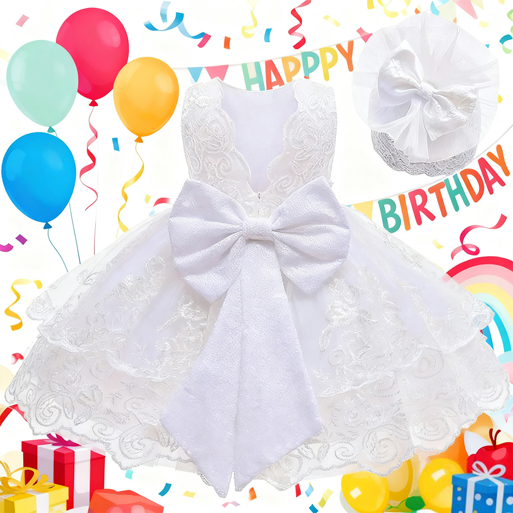 Newborn White Baptismal Costum - Baby Clothing For Girls recensie en prijs