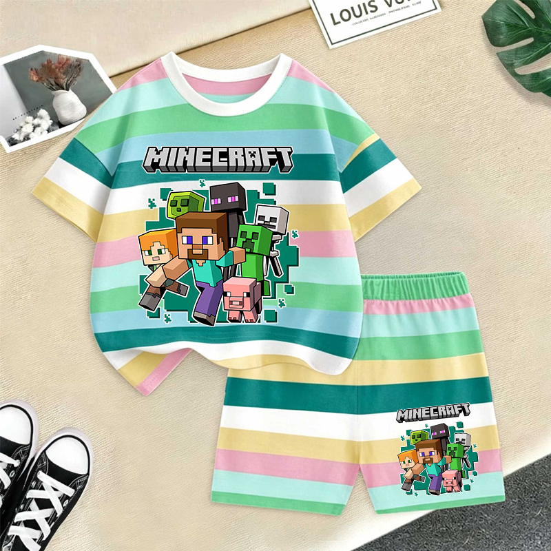Minecrafted Girl boy Summer T  - Baby Clothing Deals recensie en prijs