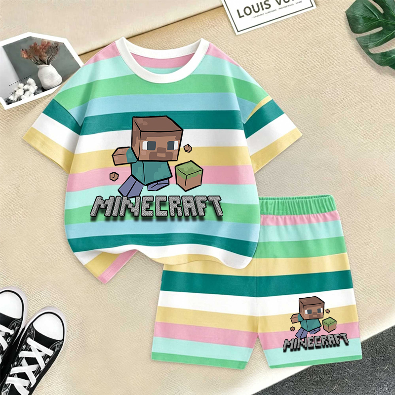 Minecrafted Girl boy Summer T  - Baby Clothing Deals recensie en prijs