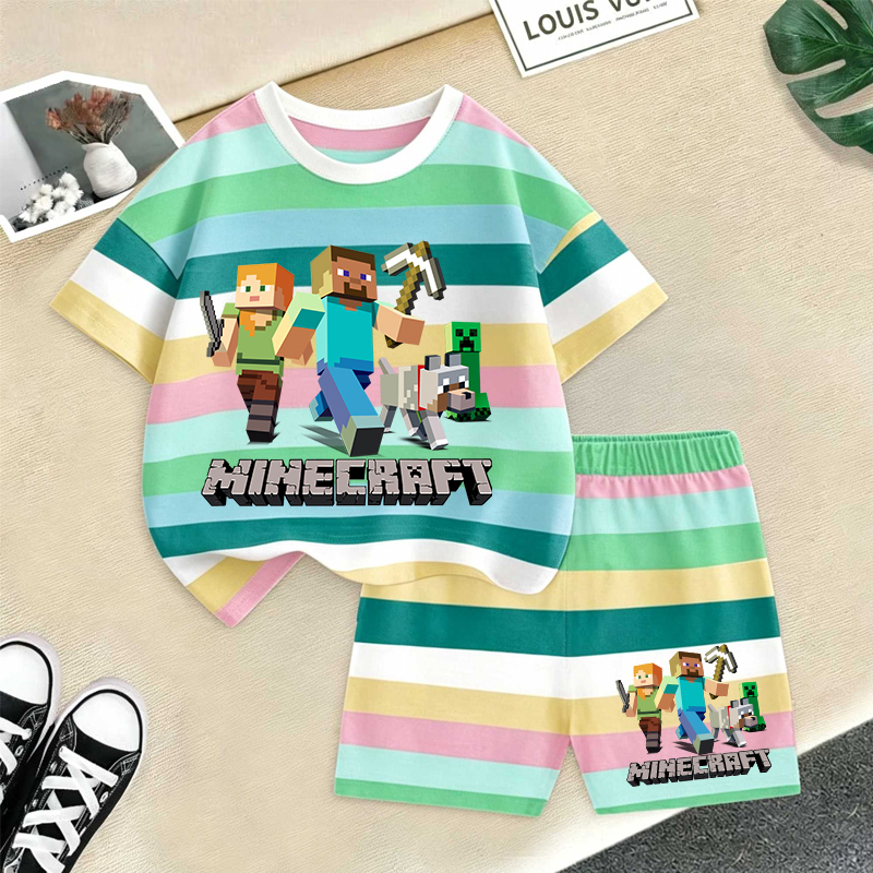 Minecrafted Girl boy Summer T  - Baby Clothing Deals recensie en prijs