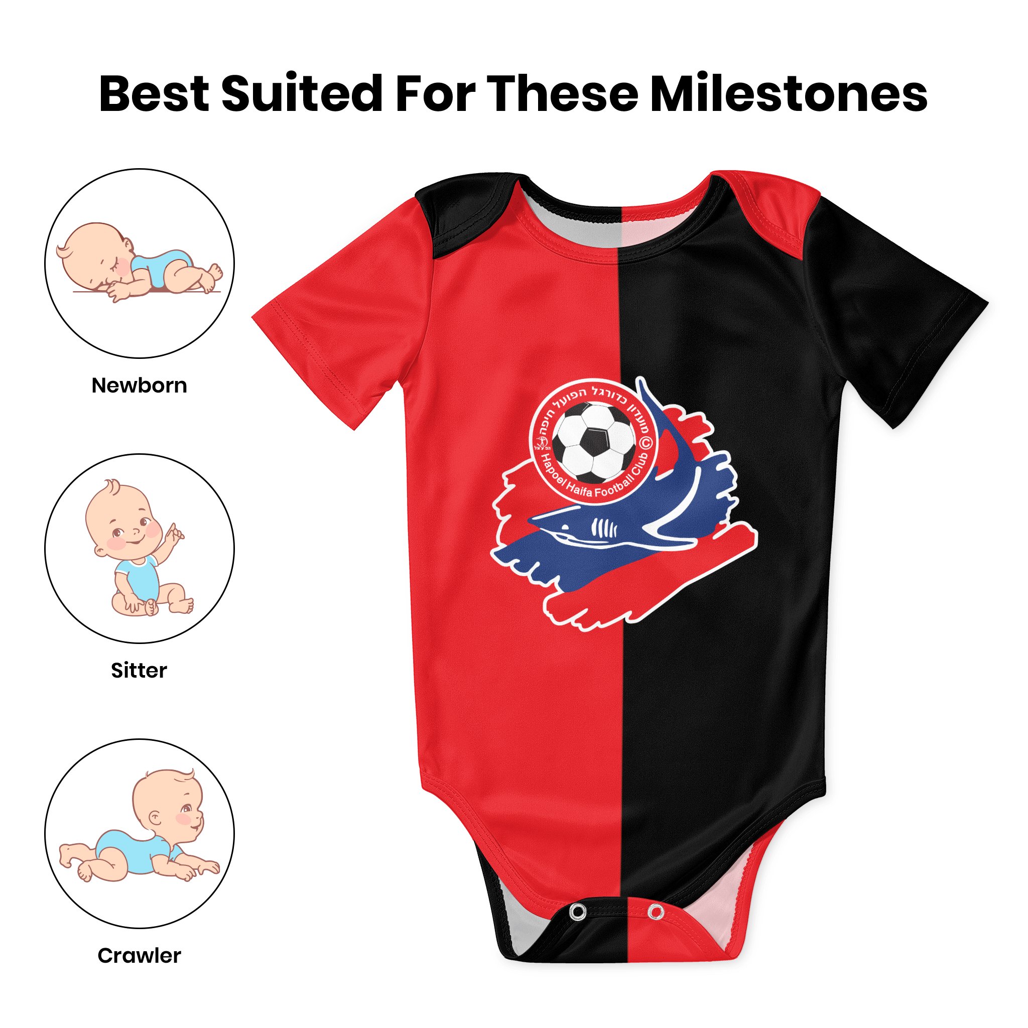 Hapoel Haifa Baby Bodysuit Uni - Baby Clothing For Girls recensie en prijs
