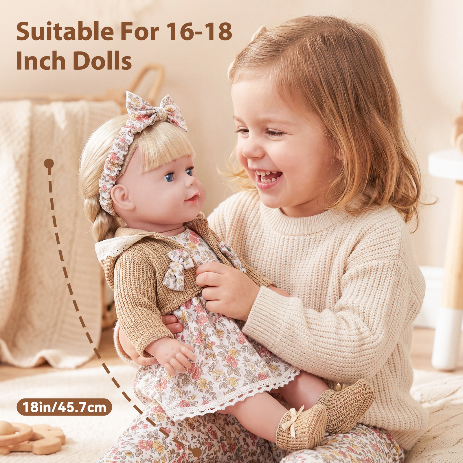 Cute Doll Clothes for 16-18 In - Baby Clothing For Girls recensie en prijs