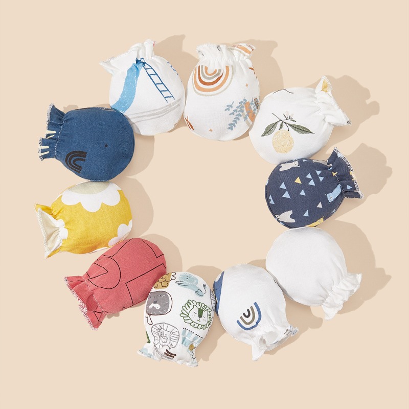 Baby Cotton Mittens 0-6 Months - Baby Mittens Scratch recensie en prijs