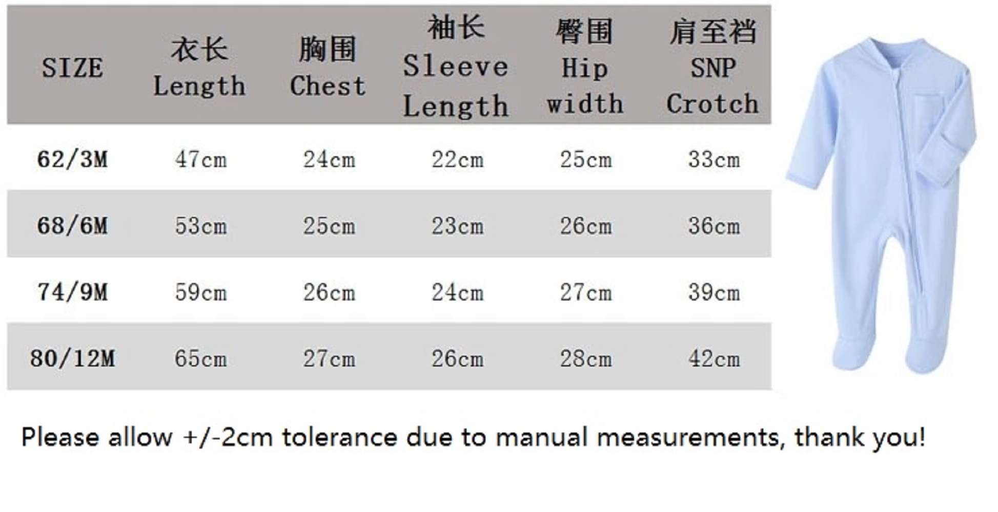 2 Pieces 100% Cotton Baby Romp - Baby Clothing Factory Shop recensie en prijs