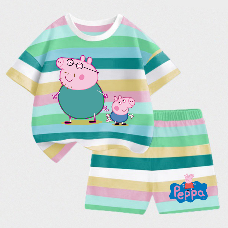 Peppa Pigs Girl boy Summer T s - Baby Clothing Model recensie en prijs