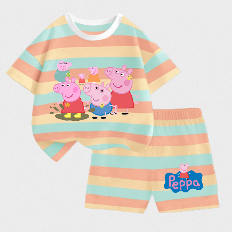 Peppa Pigs Girl boy Summer T s - Baby Clothing Model recensie en prijs