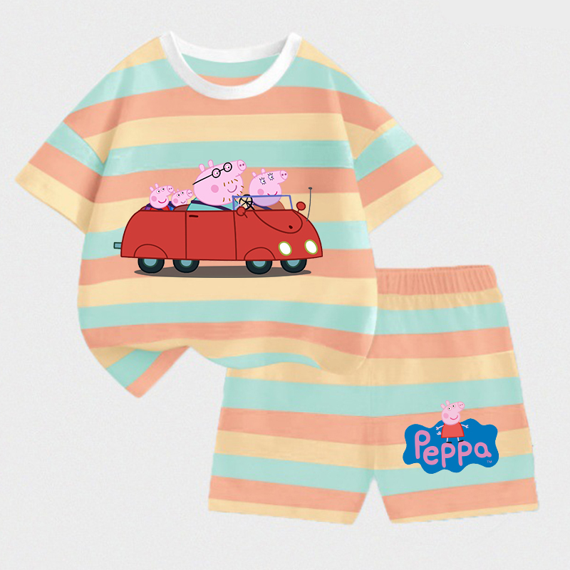 Peppa Pigs Girl boy Summer T s - Baby Clothing Model recensie en prijs