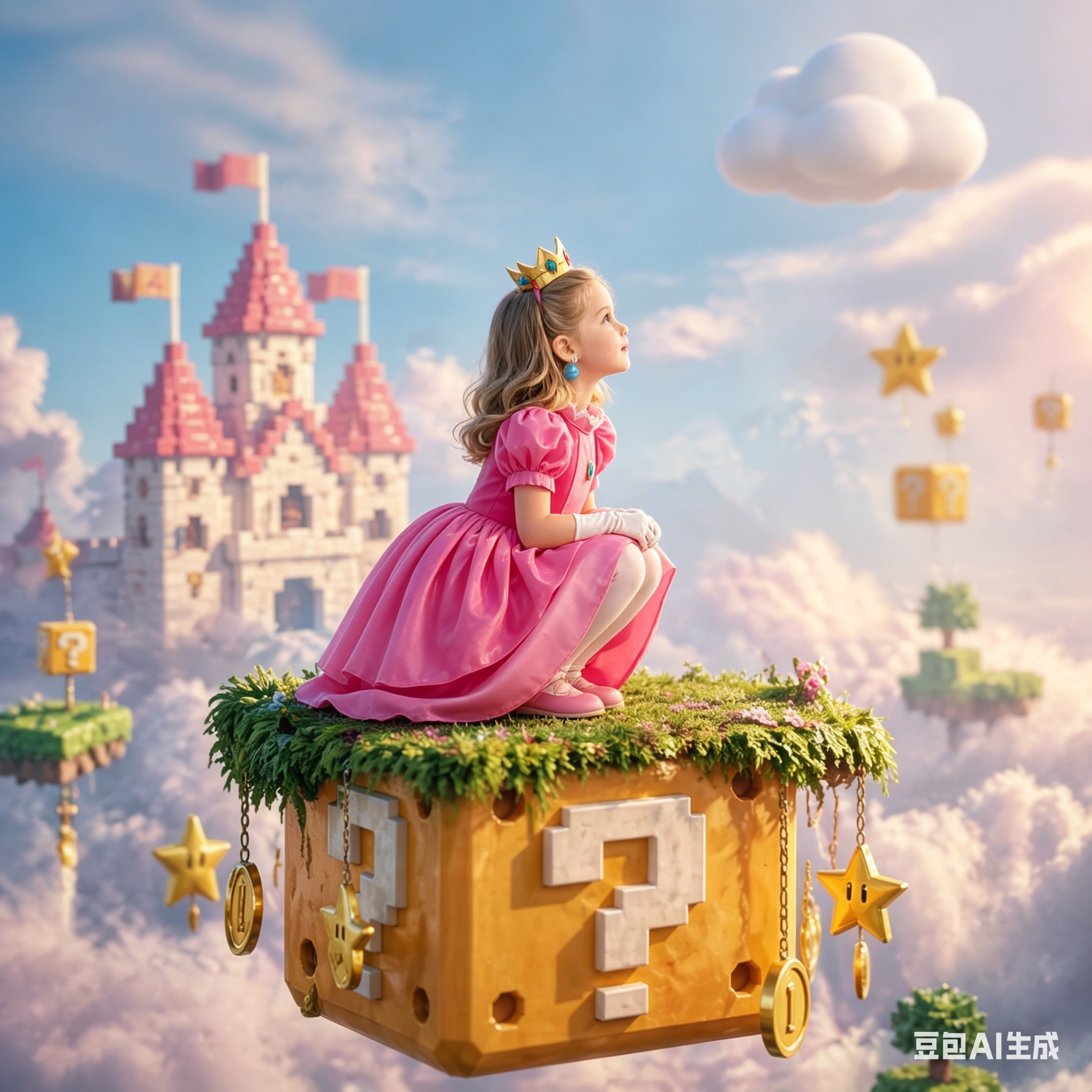 Princess Peach Style Dress Up  - Baby Clothing For Girls recensie en prijs