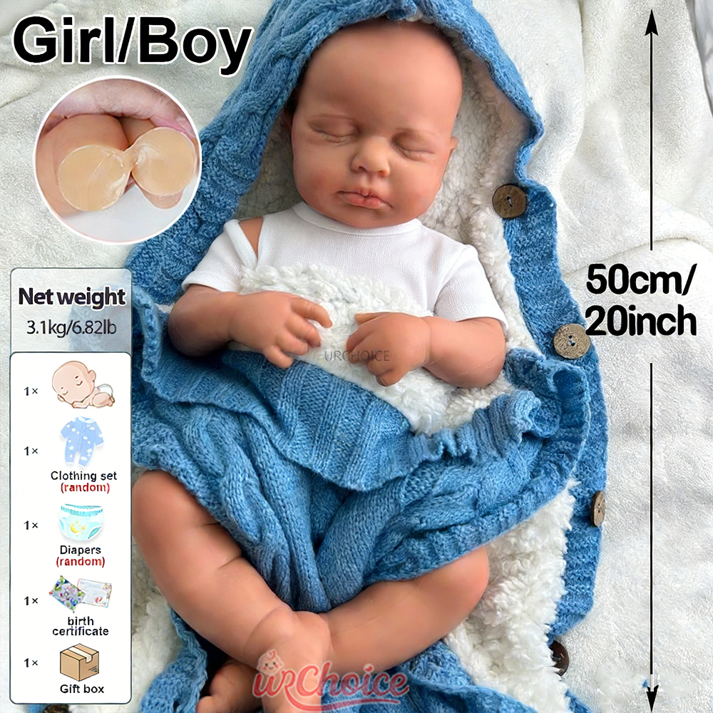 20 Inch Full Soft Silicone Reb - Baby Clothing Weight recensie en prijs