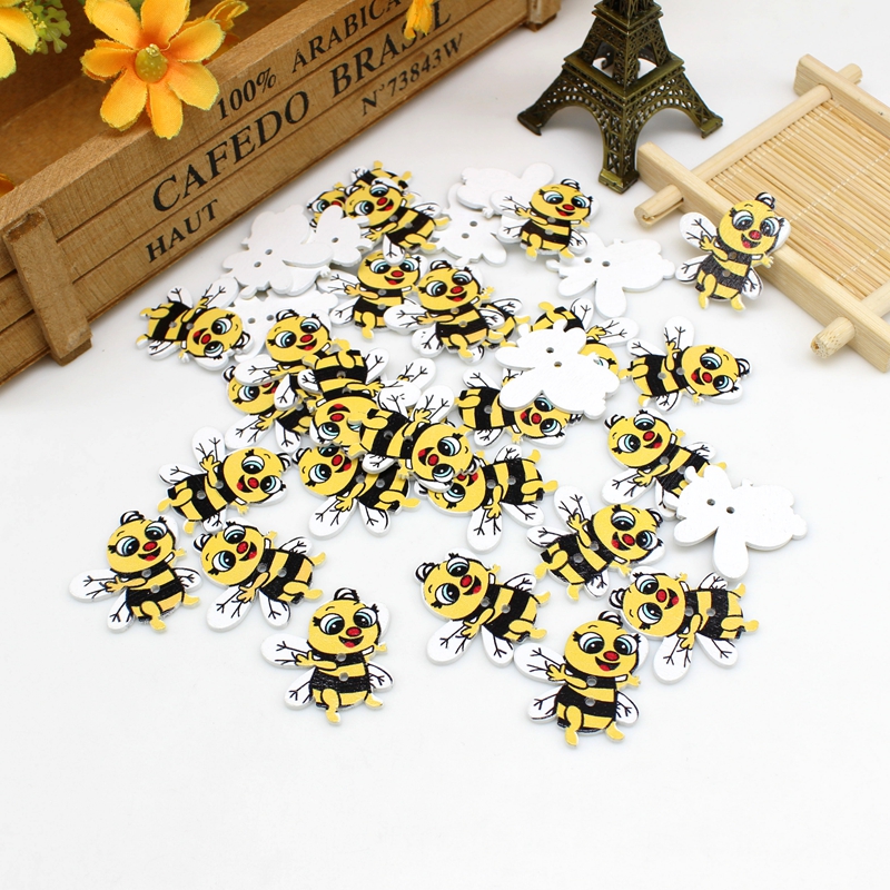 50pcs/lot New Bee Cartoon butt - Baby X Clothing recensie en prijs