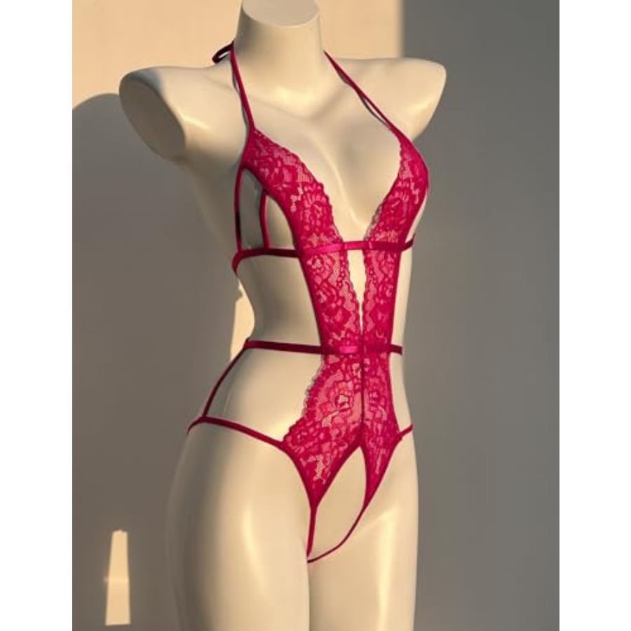 Avidlove Women Deep V Halter L - Bamboo Bodysuit Baby recensie en prijs