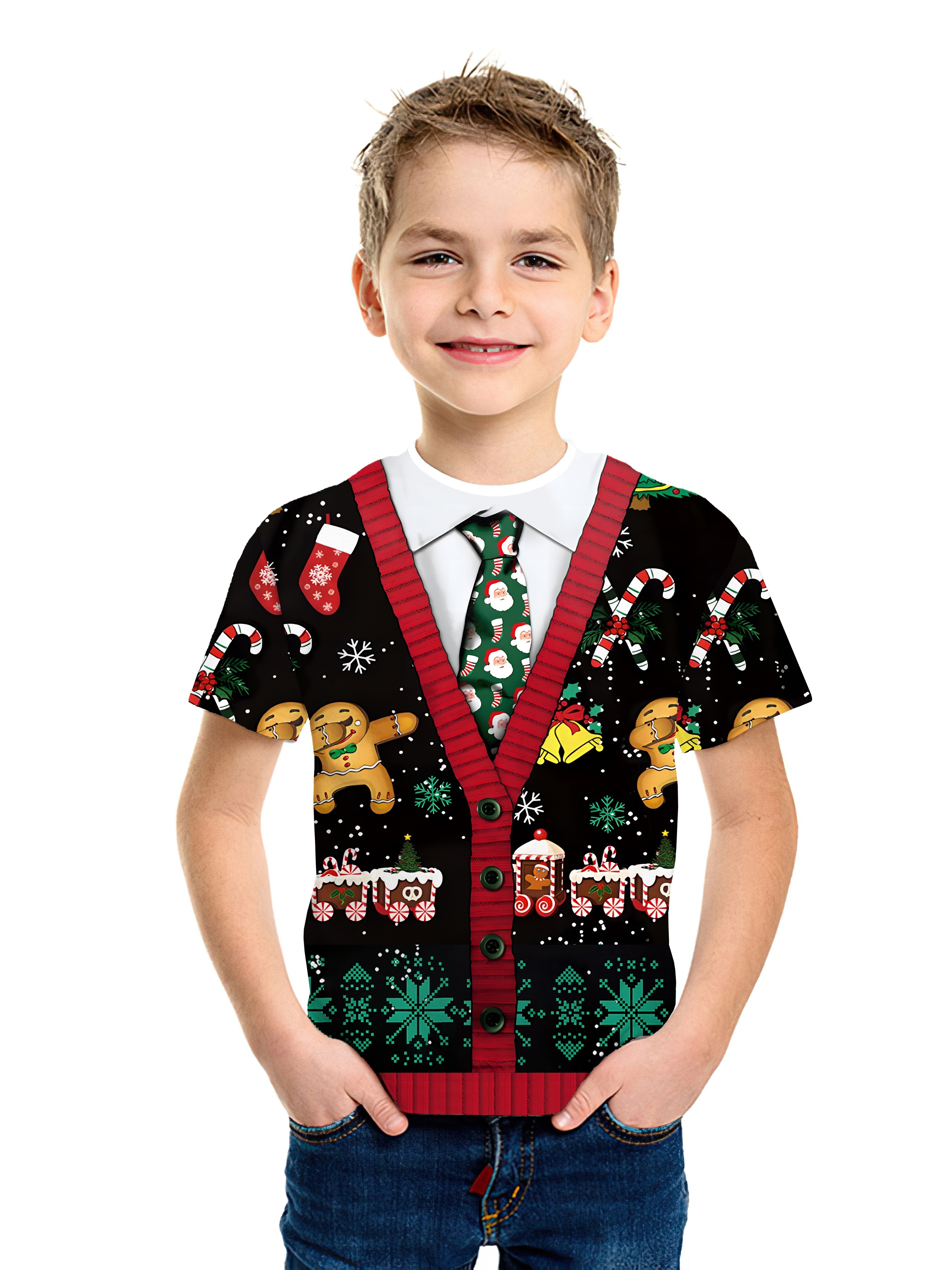 Children's Christmas T-Shirt 3 - Baby Xmas Clothing recensie en prijs