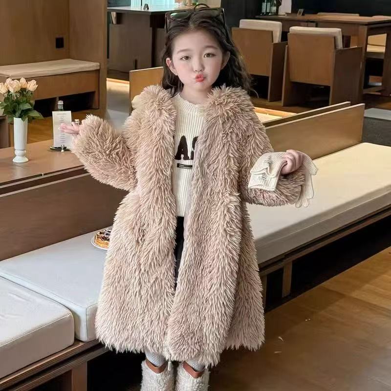 AutumnWinter Girls Fur Coat Ba - Baby X Clothing recensie en prijs