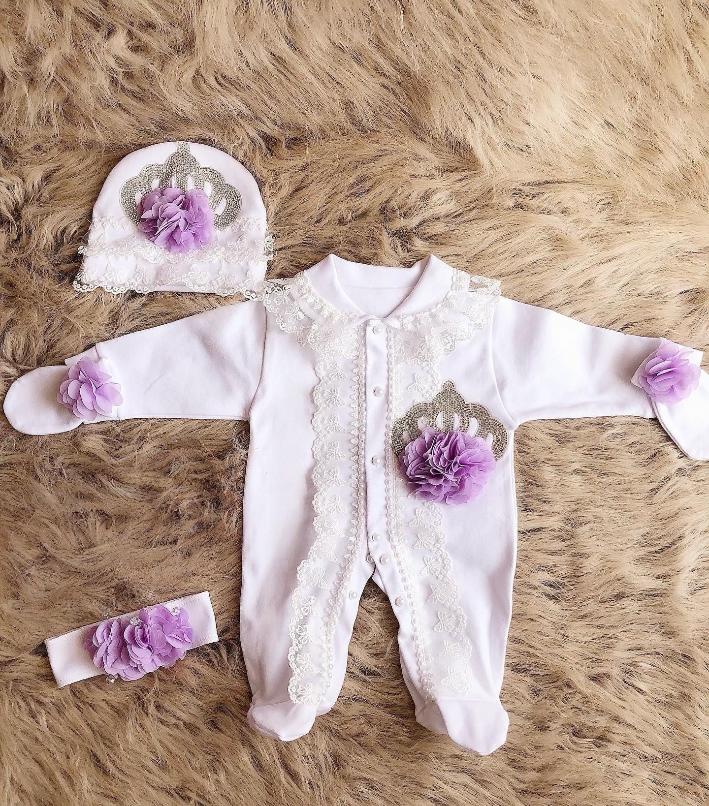 Dollbling Newborn Set Baby's S - Baby Mittens Scratch recensie en prijs