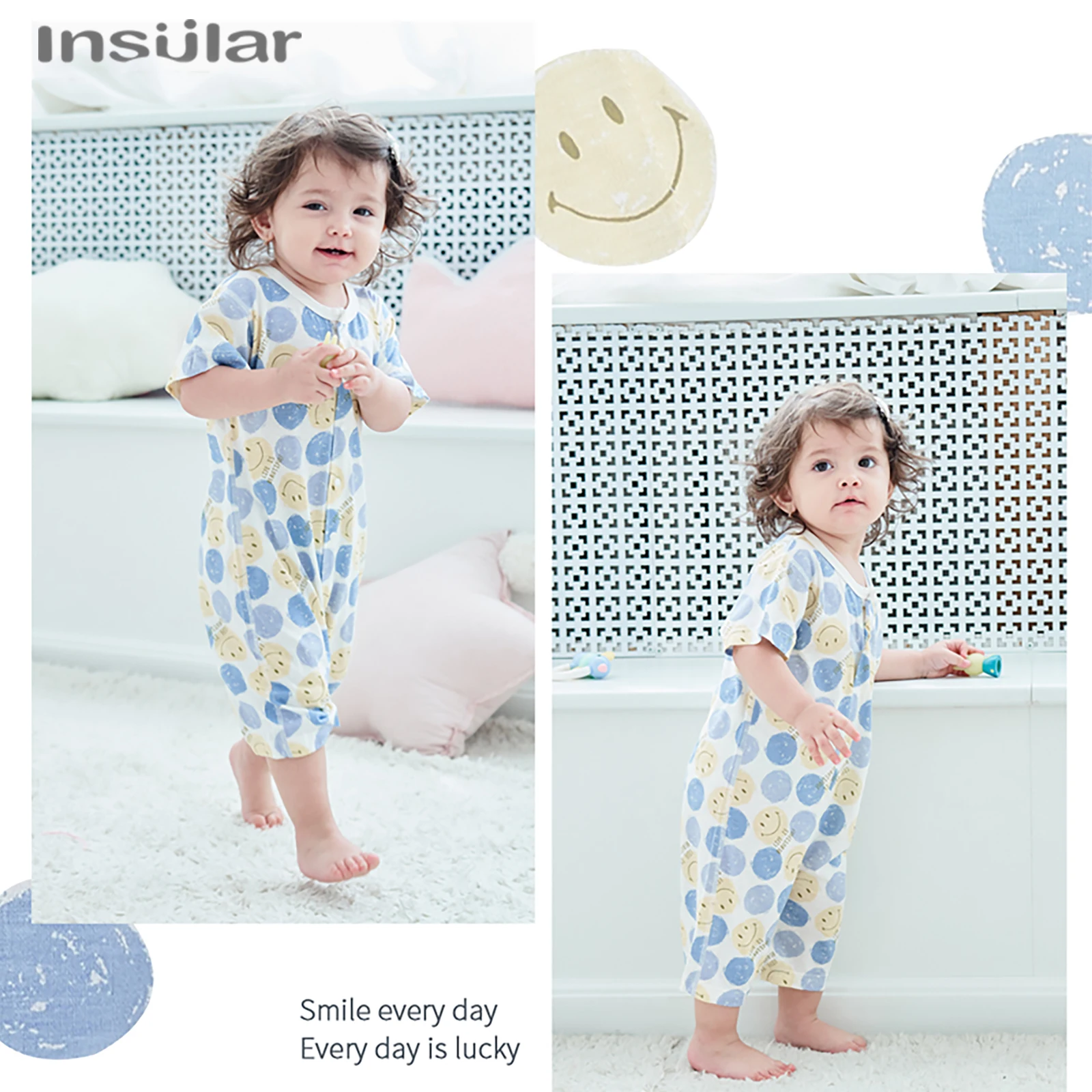 ​INSULAR Baby Onesie Infant Cr - Bamboo Bodysuit Baby recensie en prijs