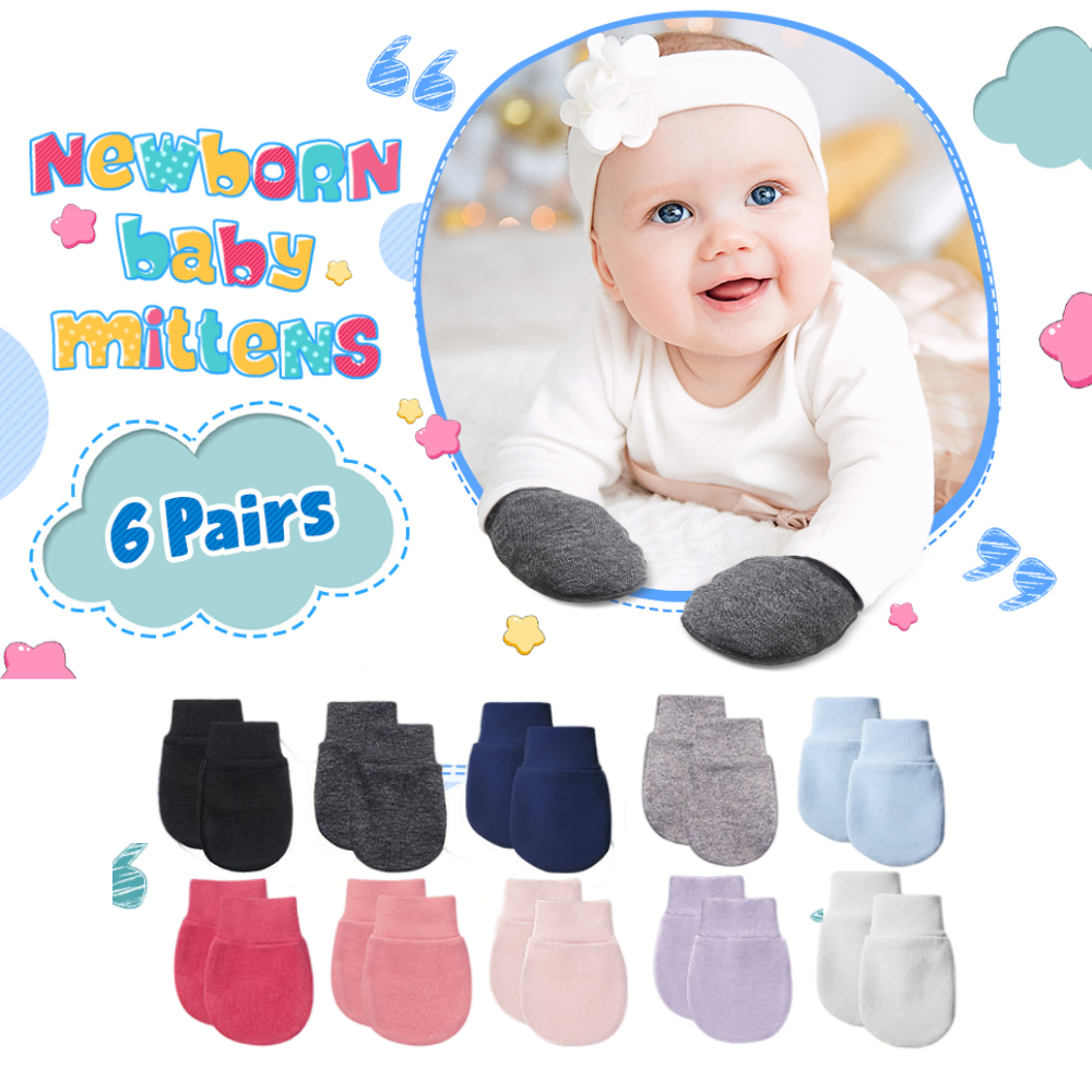 6 Pairs Newborn Baby Mittens N - Baby Mittens Scratch recensie en prijs