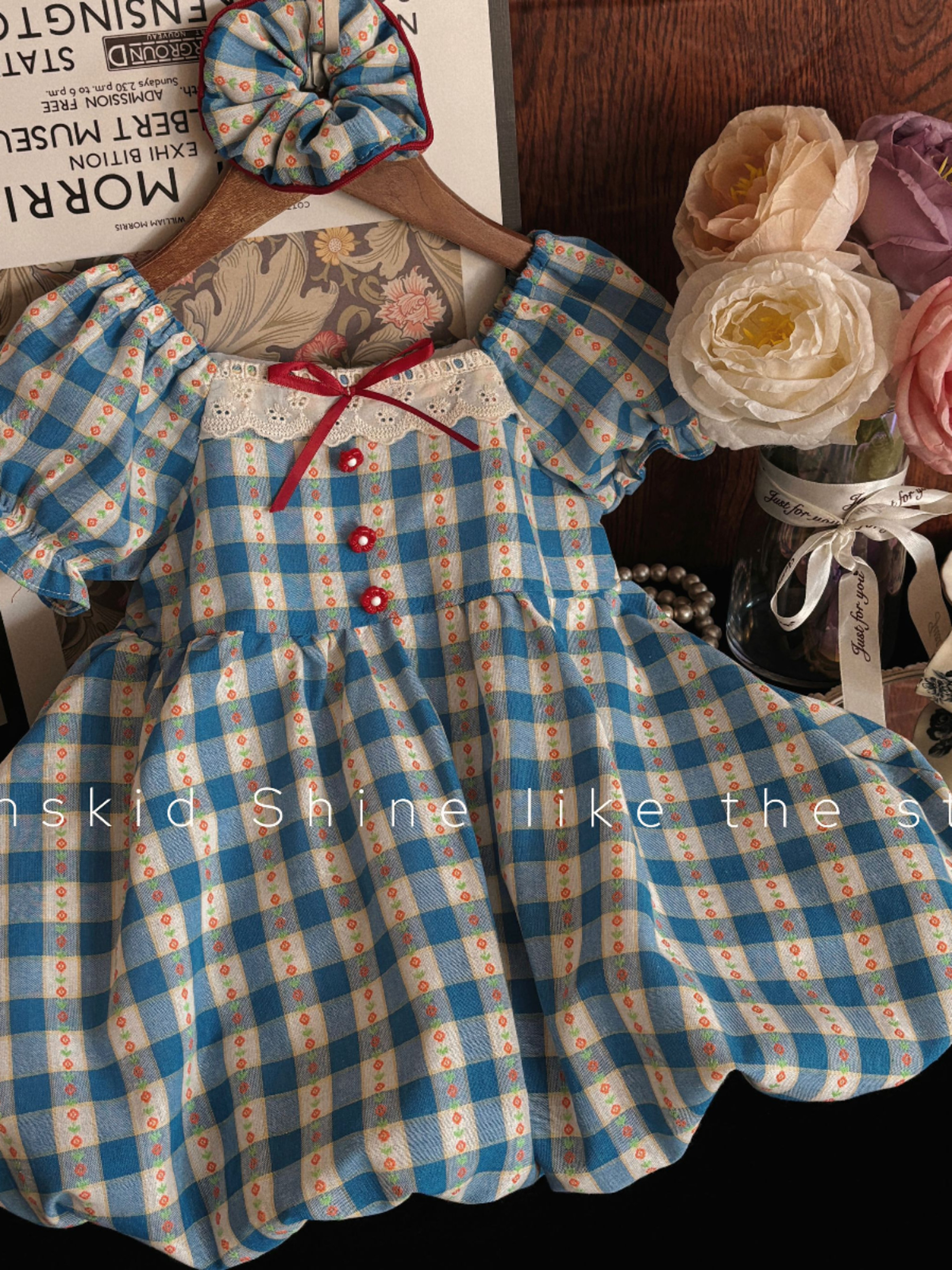 Girls Summer Plaid Dress Baby  - Baby Clothing Dresser recensie en prijs