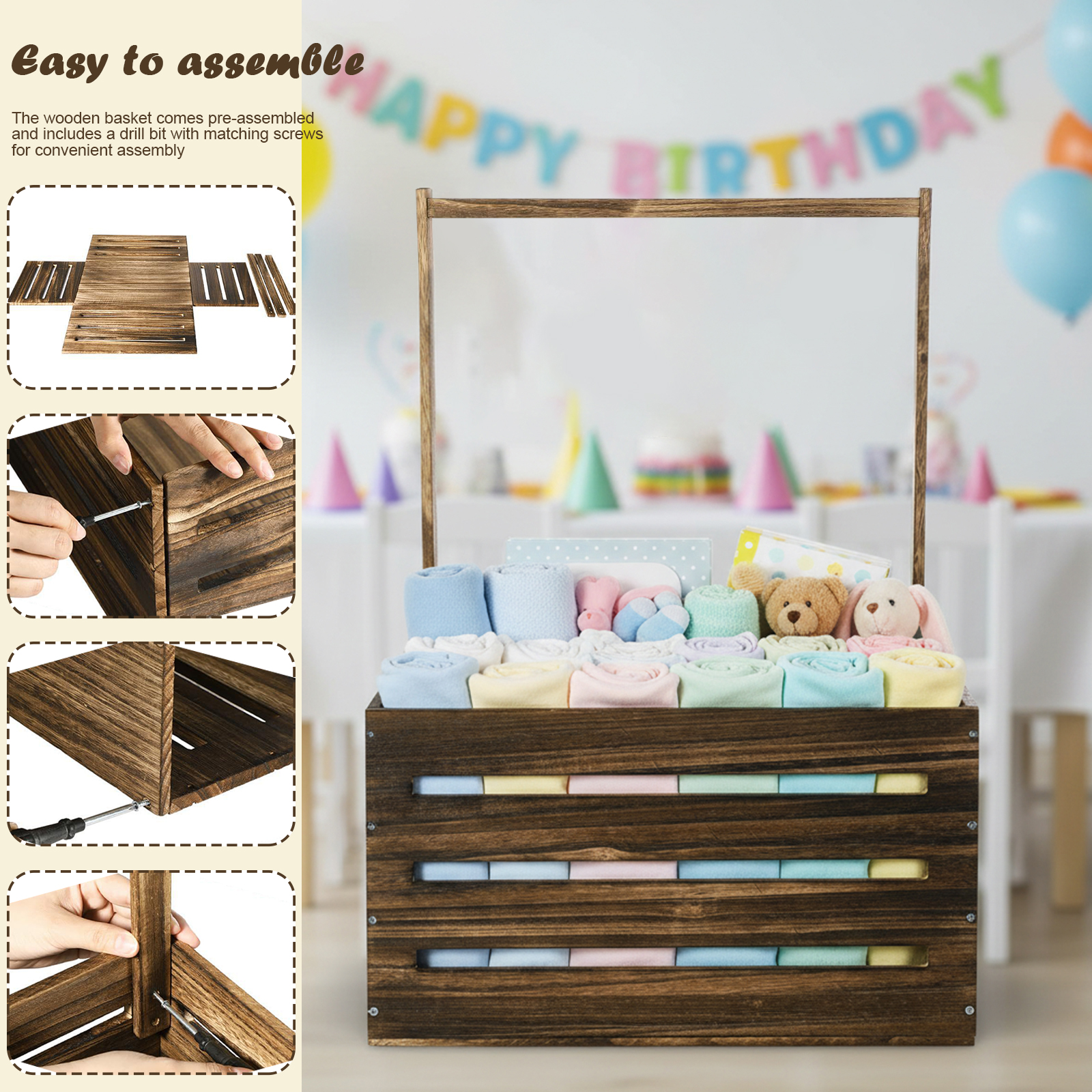 Baby Clothing Wooden Storage B - Baby X Clothing recensie en prijs