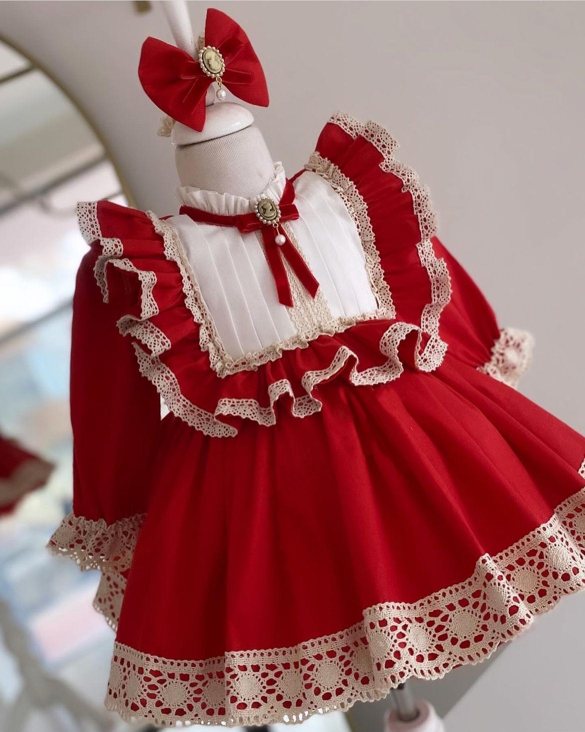 0-12Y Baby Girl Autumn Red Tur - Baby Xmas Clothing recensie en prijs
