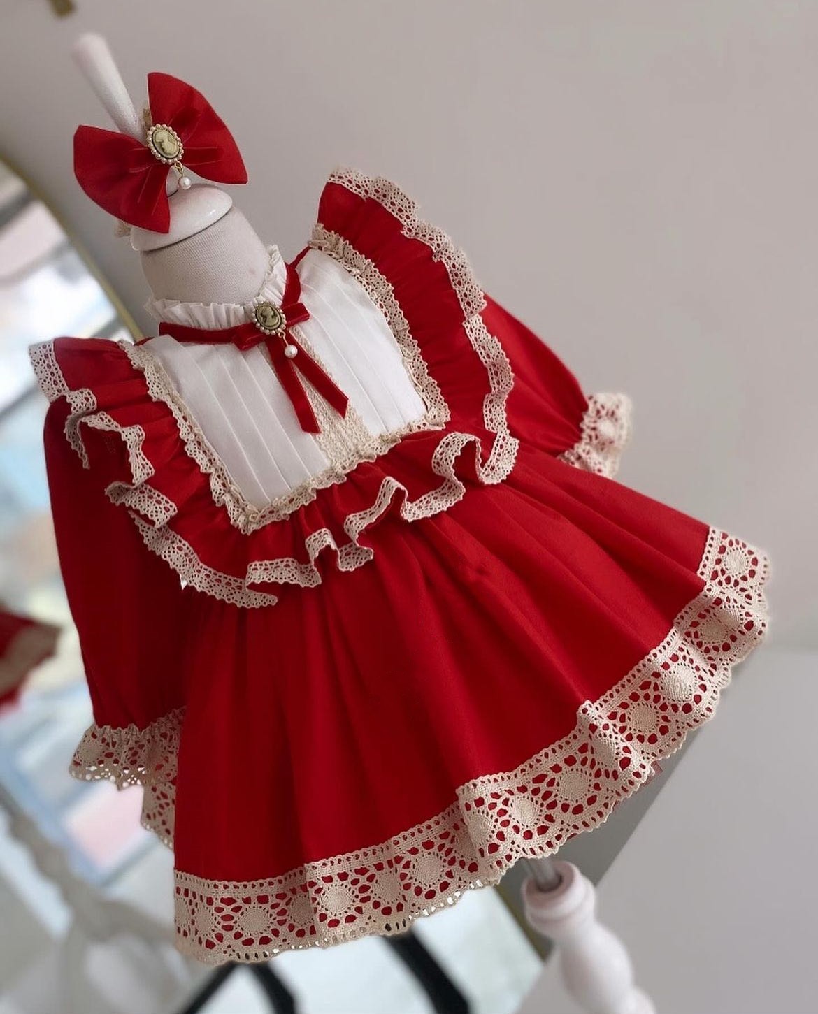 0-12Y Baby Girl Autumn Red Tur - Baby Xmas Clothing recensie en prijs