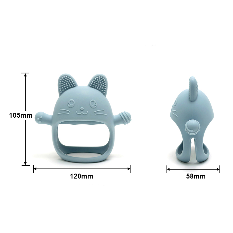 1PC Baby Silicone Teethers Glo - Baby Mittens Scratch recensie en prijs