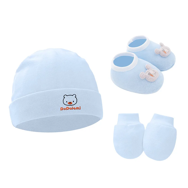 3PCS/Set Newborn Hat Gloves Sh - Baby Mittens Scratch recensie en prijs