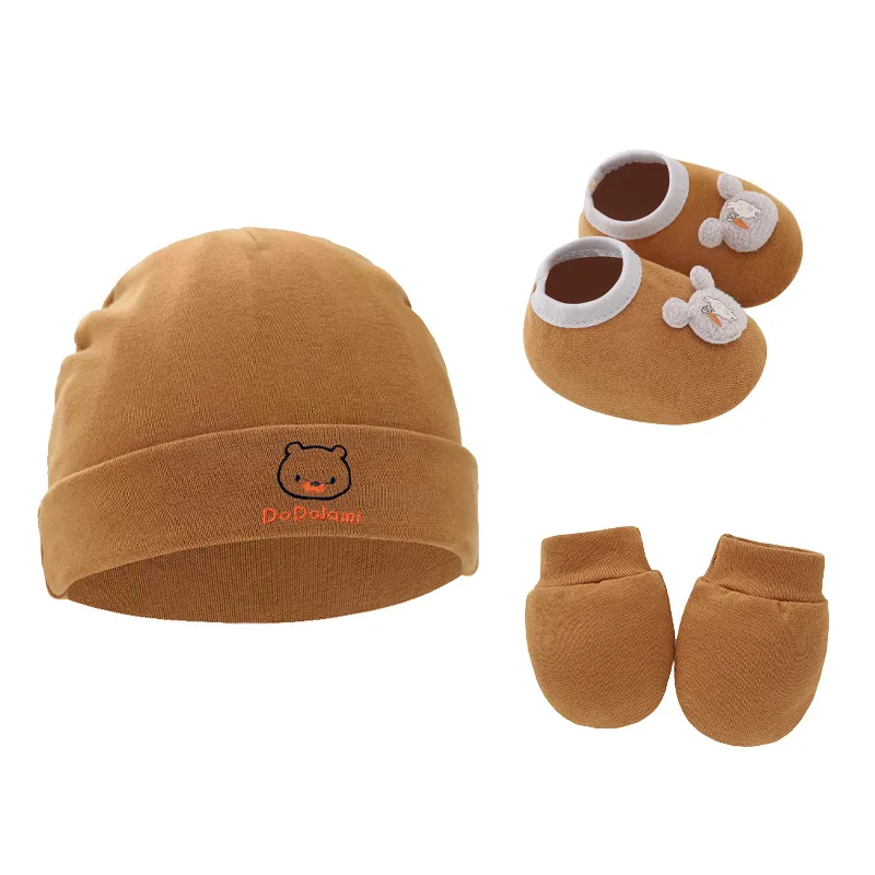 3PCS/Set Newborn Hat Gloves Sh - Baby Mittens Scratch recensie en prijs