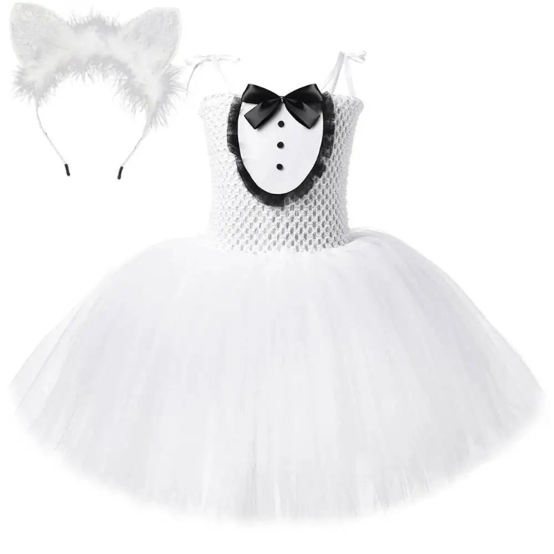 White Black Cat Tutu Dress for - Baby Clothing For Girls recensie en prijs
