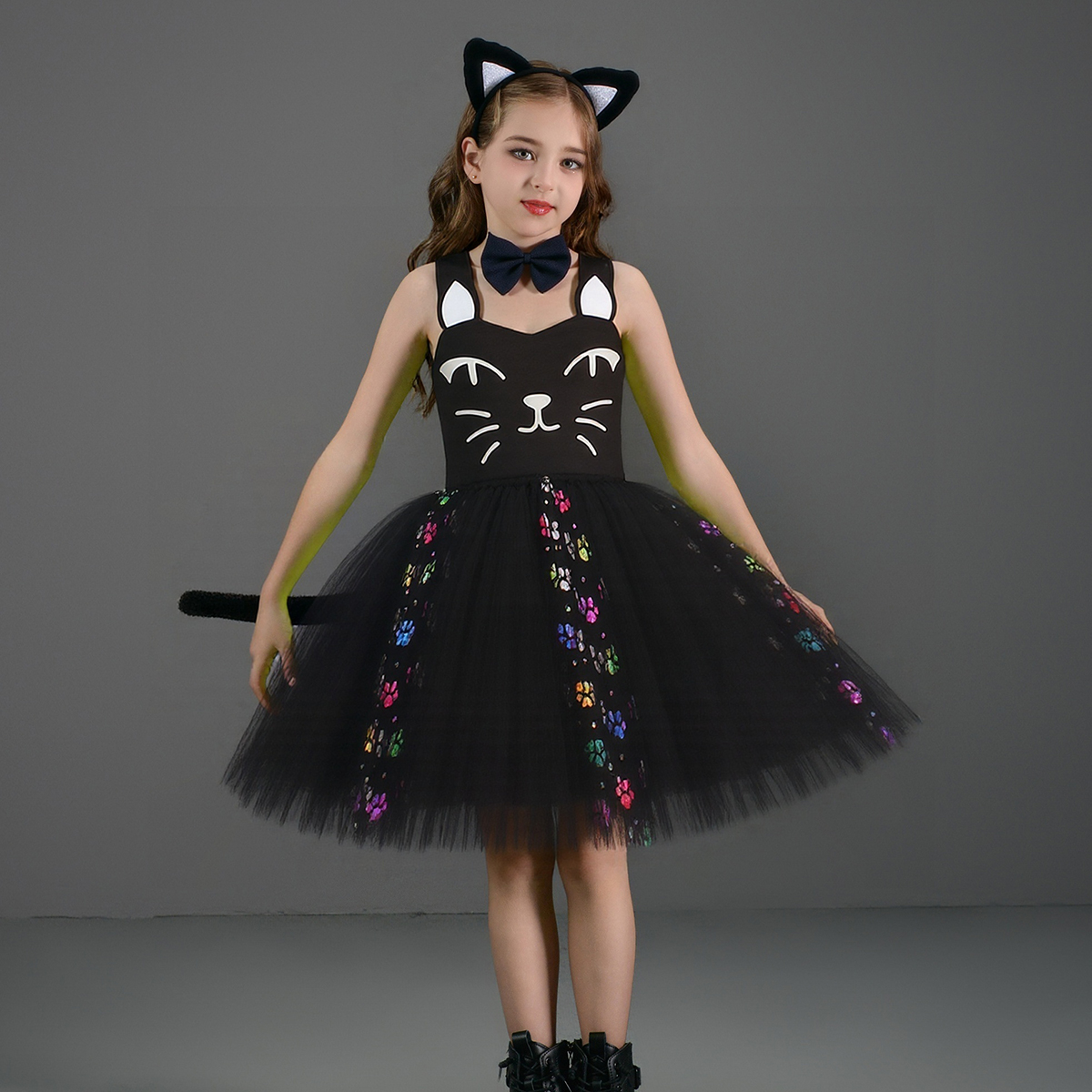 Pink Black Cat Tutu Dress for  - Baby Clothing For Girls recensie en prijs