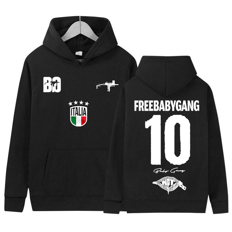 Rapper Baby Gang Tour Album Lo - Baby Clothing Logo recensie en prijs
