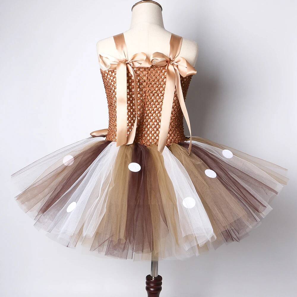 Deer Tutu Dress Girl Christmas - Baby Xmas Clothing recensie en prijs