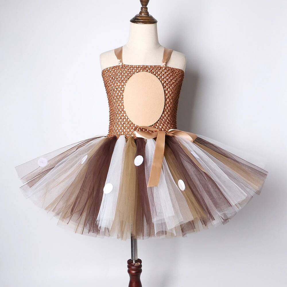 Deer Tutu Dress Girl Christmas - Baby Xmas Clothing recensie en prijs