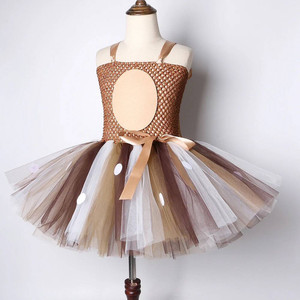 Deer Tutu Dress Girl Christmas - Baby Xmas Clothing recensie en prijs