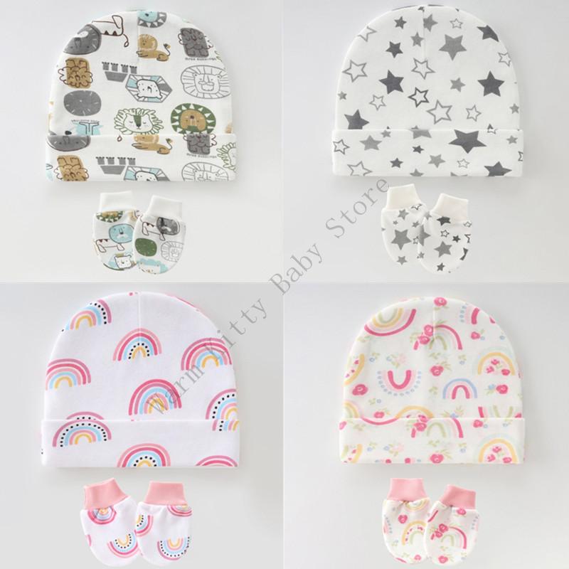 3 Sets Cute Print Soft Cotton  - Baby Mittens Scratch recensie en prijs