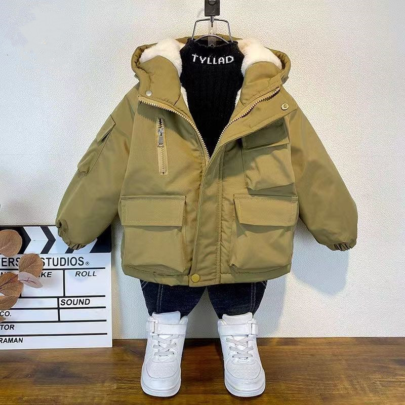 Kids Boys Plush Warm Jacket Ho - Baby X Clothing recensie en prijs