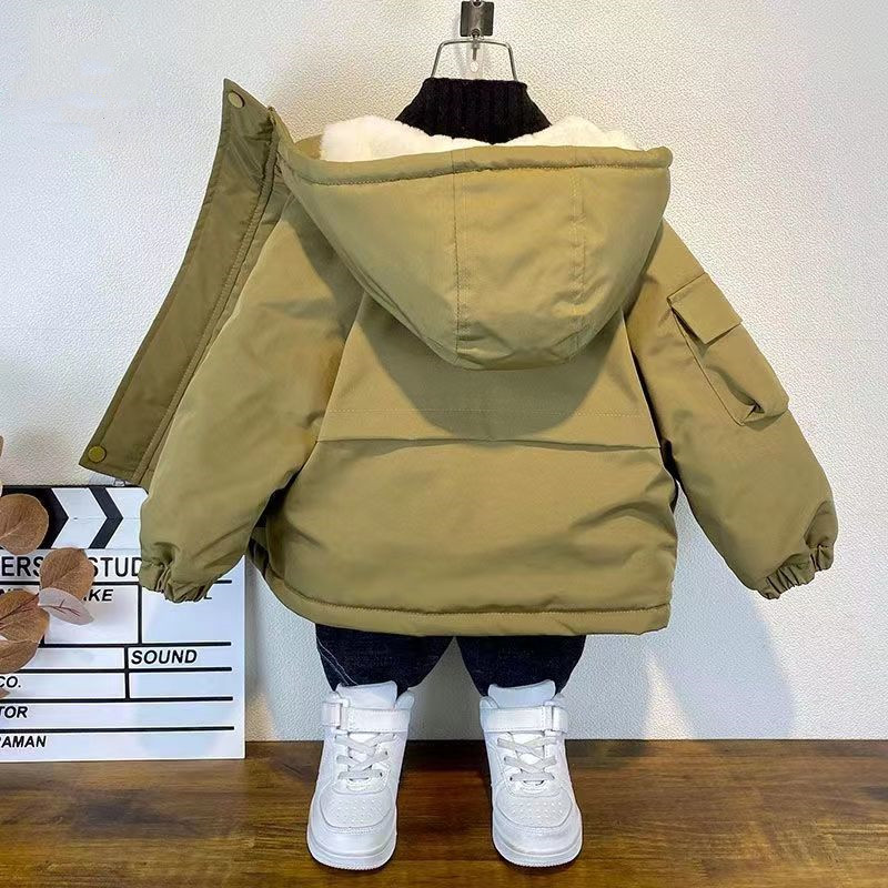 Kids Boys Plush Warm Jacket Ho - Baby X Clothing recensie en prijs