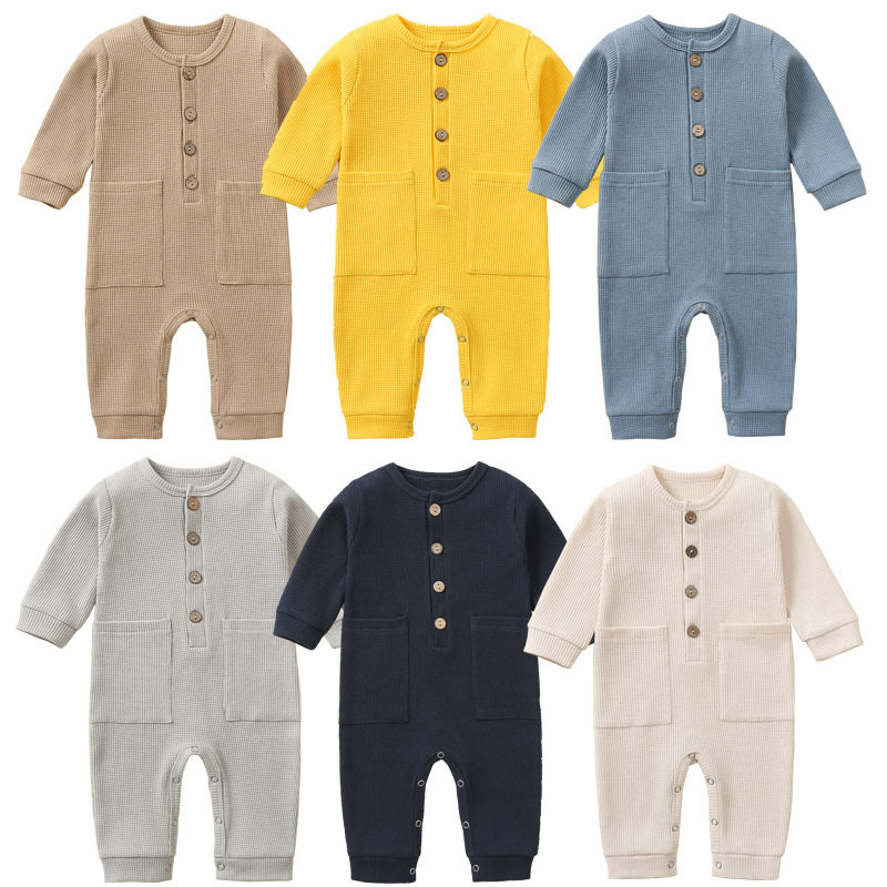 100% Cotton Waffle One-pieces  - Baby Clothing Factory Shop recensie en prijs