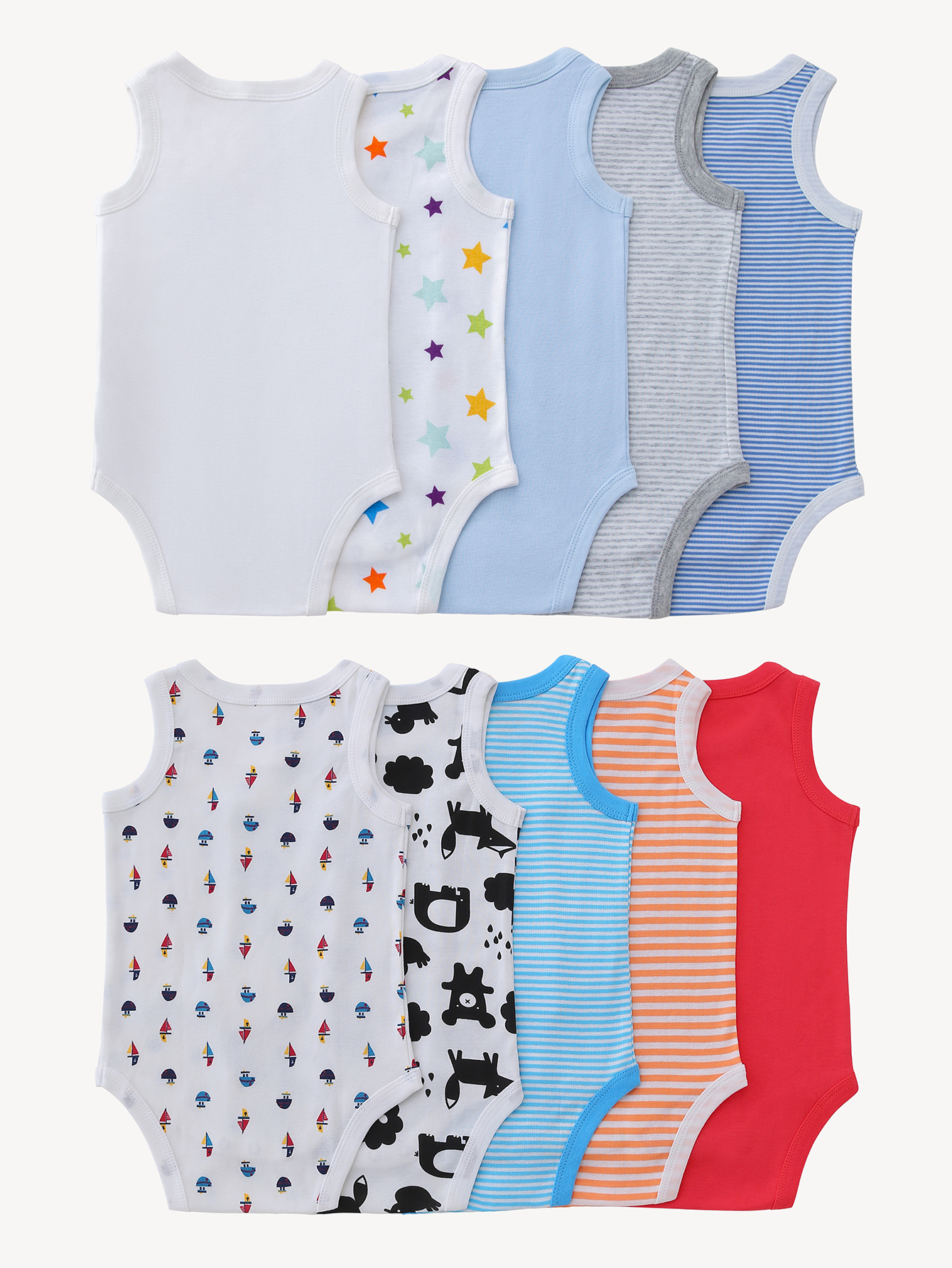 7pcs Random Newborn Clothing C - Bamboo Bodysuit Baby recensie en prijs