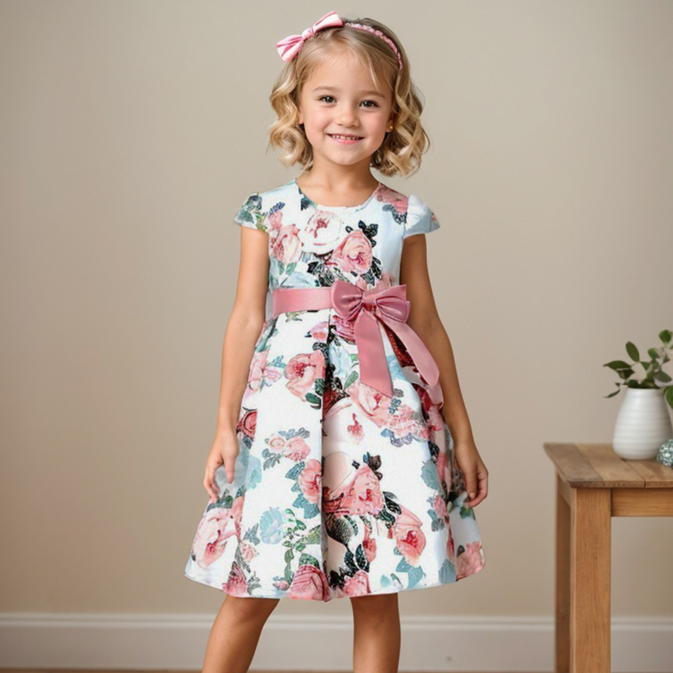 New Girls Kids Flower Elegant  - Baby Xmas Clothing recensie en prijs